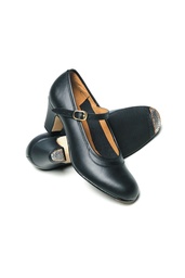 Zapatos de Flamenco Semipiel Hebilla